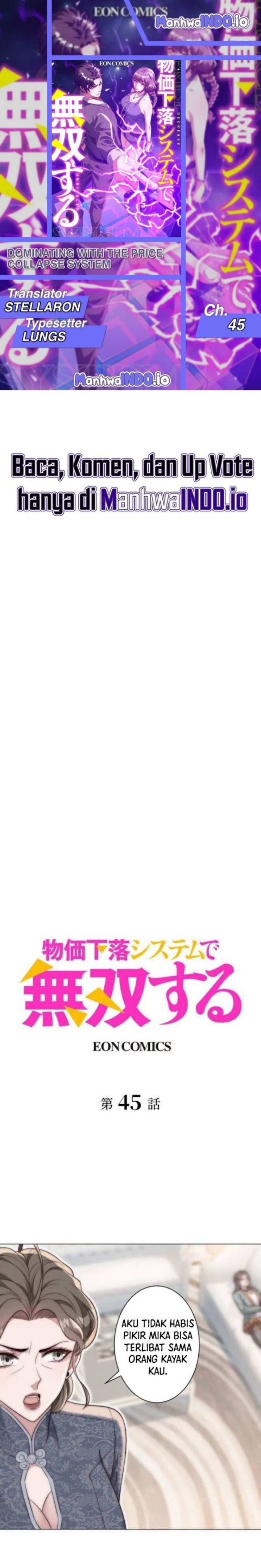 Dominating with the Price Collapse System Chapter 45 Gambar 1