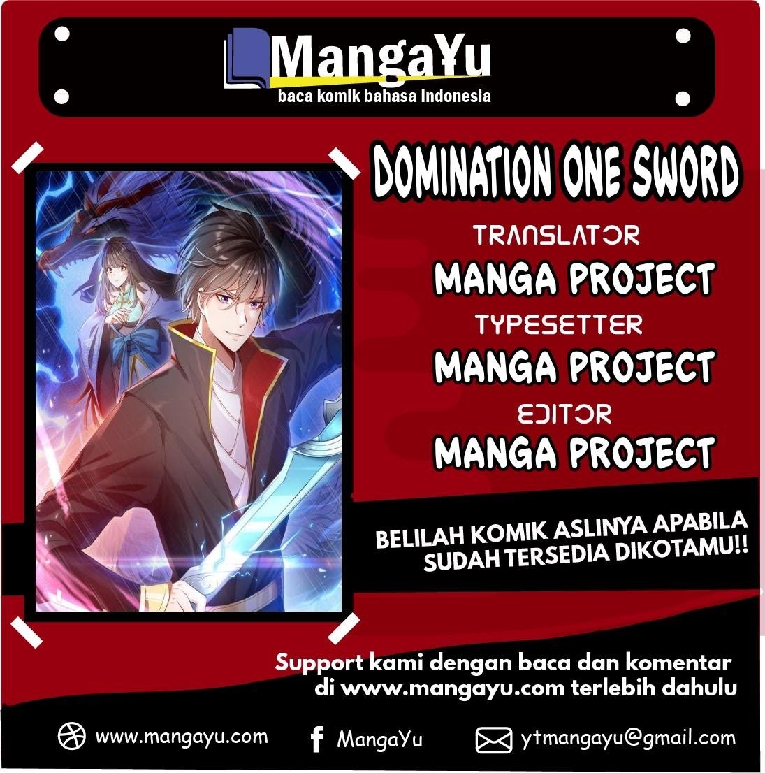 Domination One Sword Chapter 06 Gambar 1