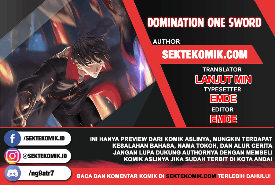Domination One Sword Chapter 112 Gambar 1