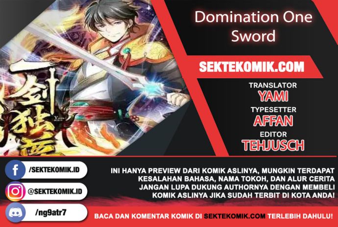 Domination One Sword Chapter 202 Gambar 1