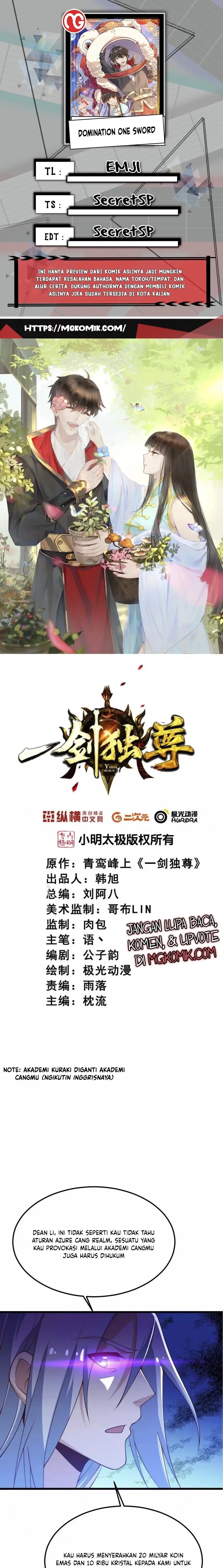 Domination One Sword Chapter 243 Gambar 1