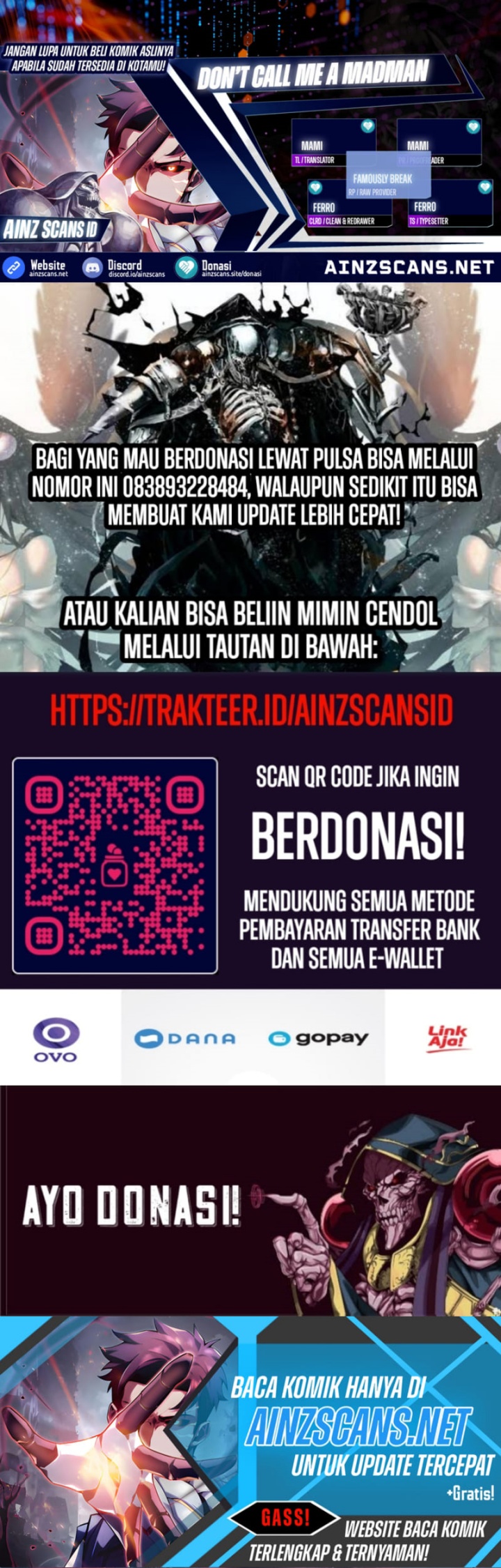 Don’t Call me a Madman Chapter 13 Gambar 1
