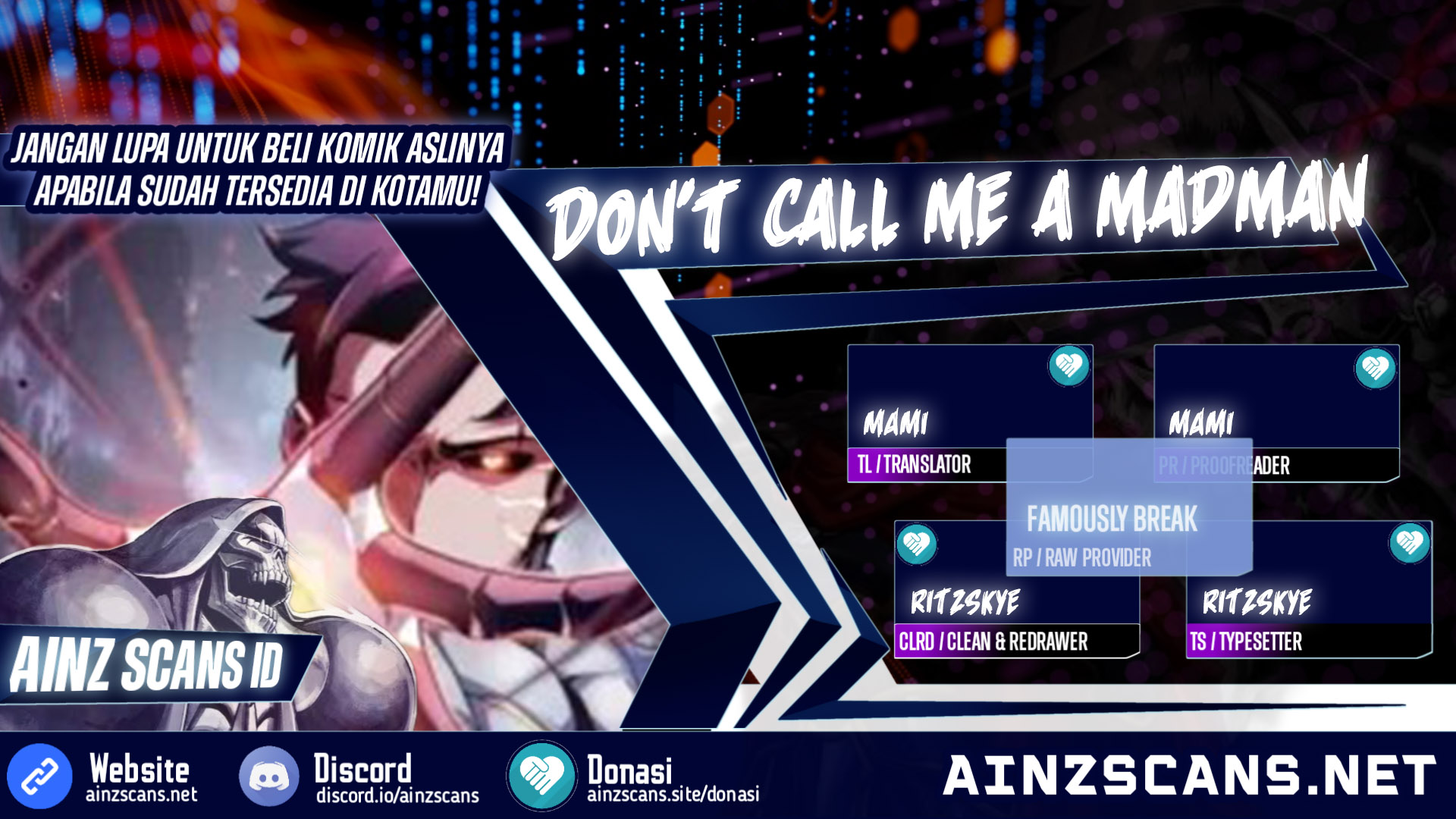 Don’t Call me a Madman Chapter 17 Gambar 1