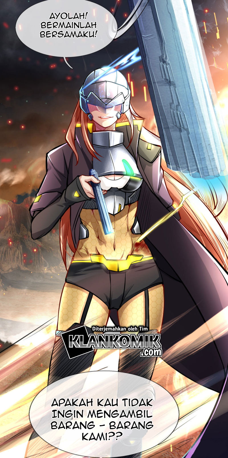 Doomsday Girlfriend: My Backyard Leads to Doomsday Chapter 28 Gambar 24