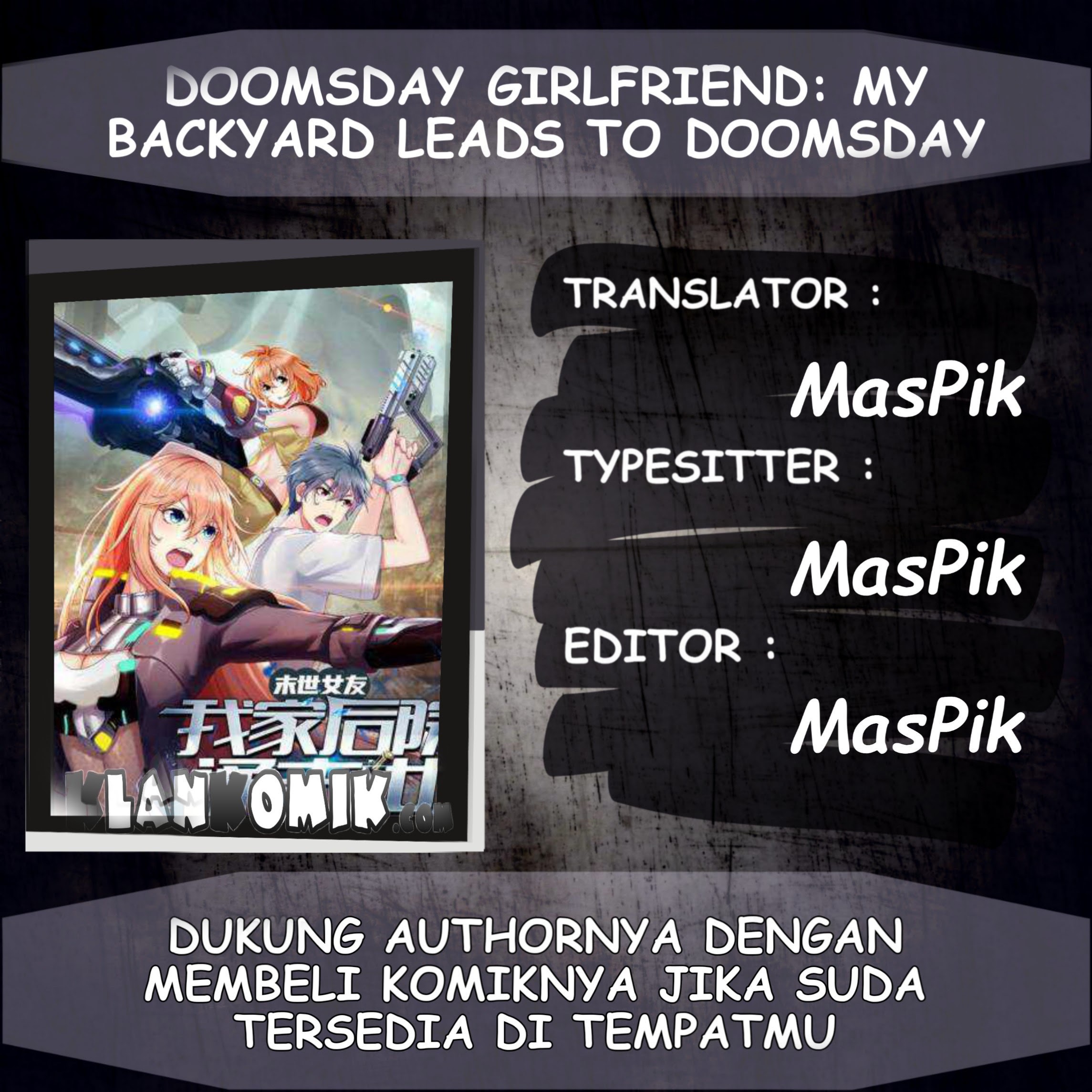 Doomsday Girlfriend: My Backyard Leads to Doomsday Chapter 37 Gambar 1