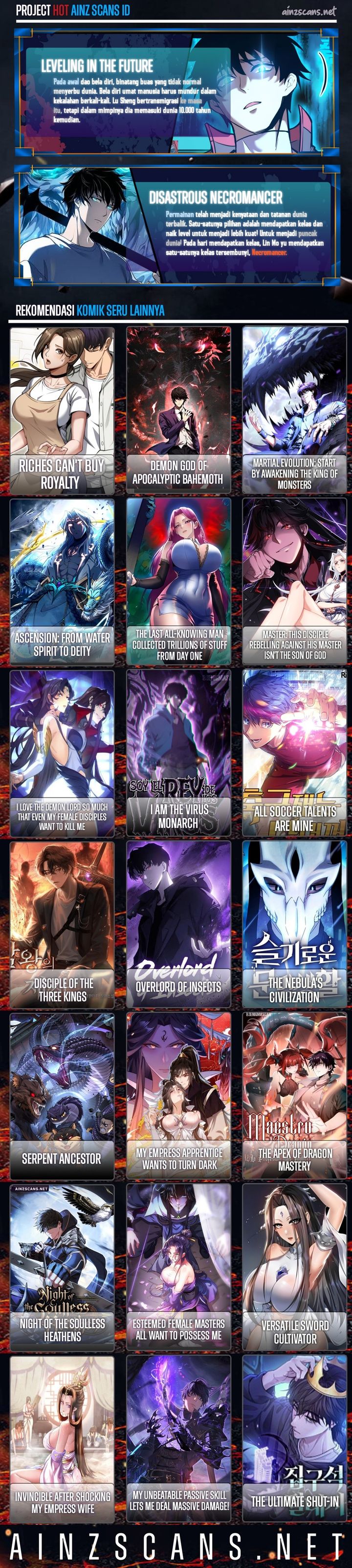 Doomsday꞉ The Emperor’s Banner Invites All Female Disciples to Take Their Seats Chapter 23 Gambar 21