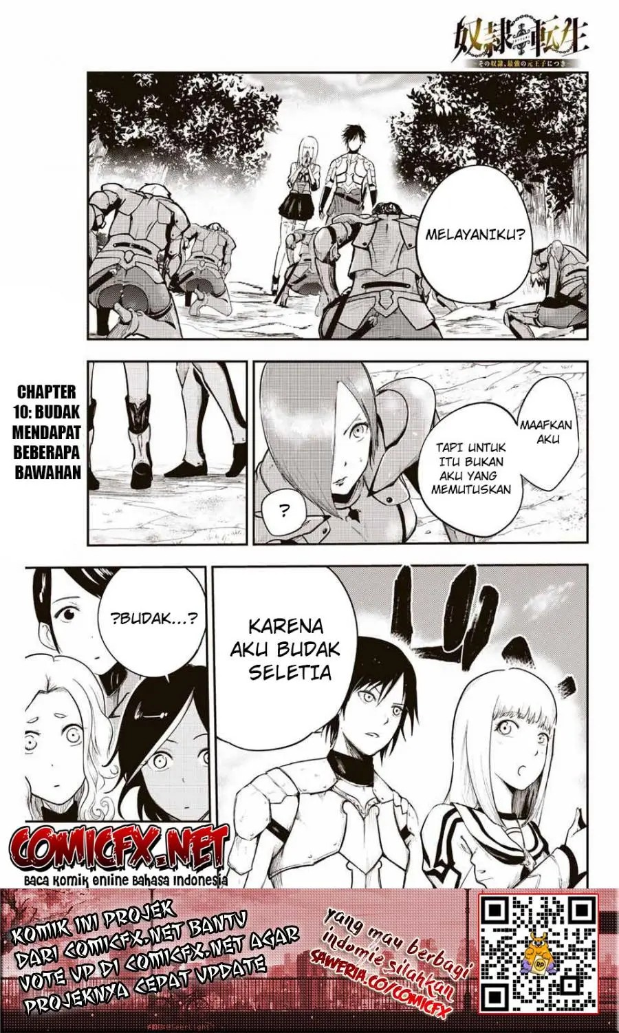 Dorei Tensei: Sono Dorei, Saikyou no Moto Ouji ni Tsuki Chapter 10 Gambar 2