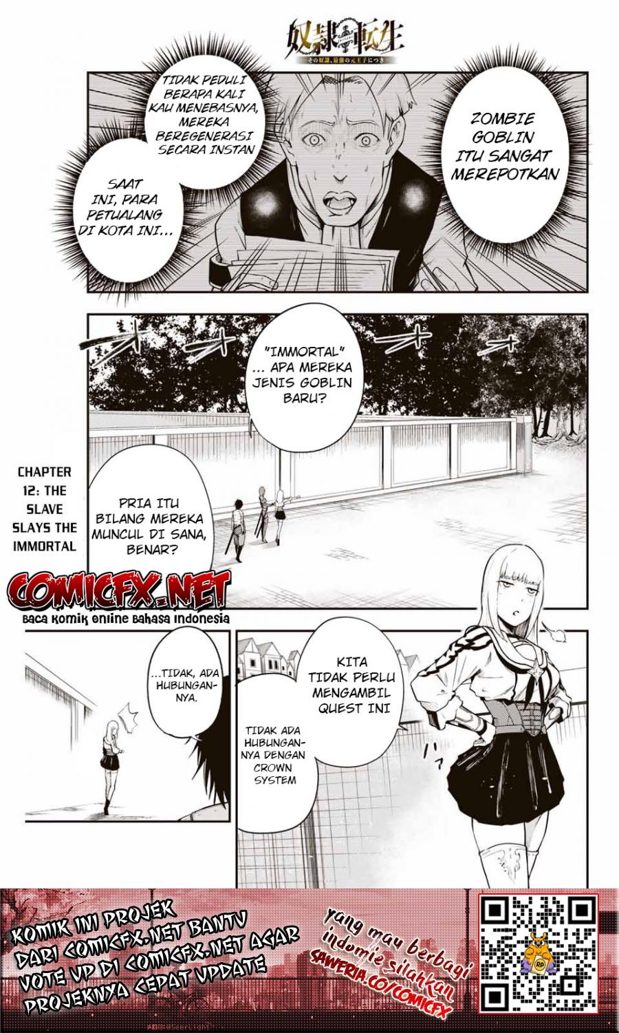 Dorei Tensei: Sono Dorei, Saikyou no Moto Ouji ni Tsuki Chapter 12 Gambar 2
