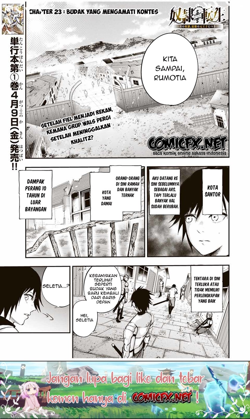 Dorei Tensei: Sono Dorei, Saikyou no Moto Ouji ni Tsuki Chapter 24 Gambar 2
