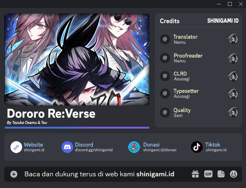 Dororo Re:Verse Chapter 23 Gambar 1