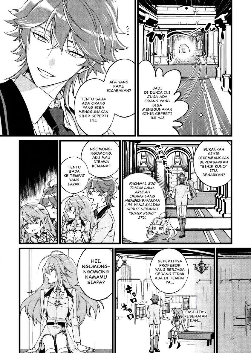 Doteihen Reijou ni Hyoui Shita 800-nen Mae no Akujo wa Hissori Seishun o Tanoshinde Iru Chapter 01 Gambar 26