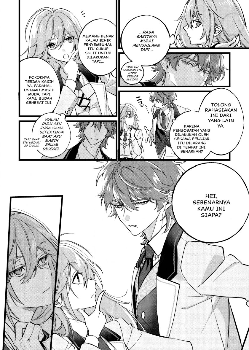 Doteihen Reijou ni Hyoui Shita 800-nen Mae no Akujo wa Hissori Seishun o Tanoshinde Iru Chapter 01 Gambar 28