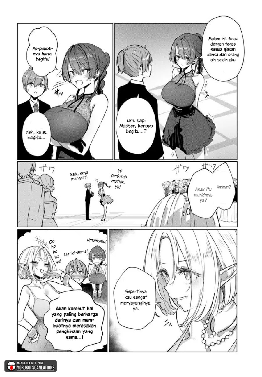 Doukyo Shiteiru Kensei no Onna Shishou ga Kawaisugite Mainichi Shiawase Desu Chapter 08 Gambar 4