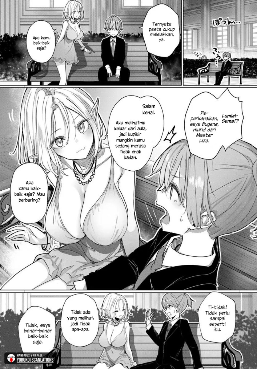 Doukyo Shiteiru Kensei no Onna Shishou ga Kawaisugite Mainichi Shiawase Desu Chapter 08 Gambar 5