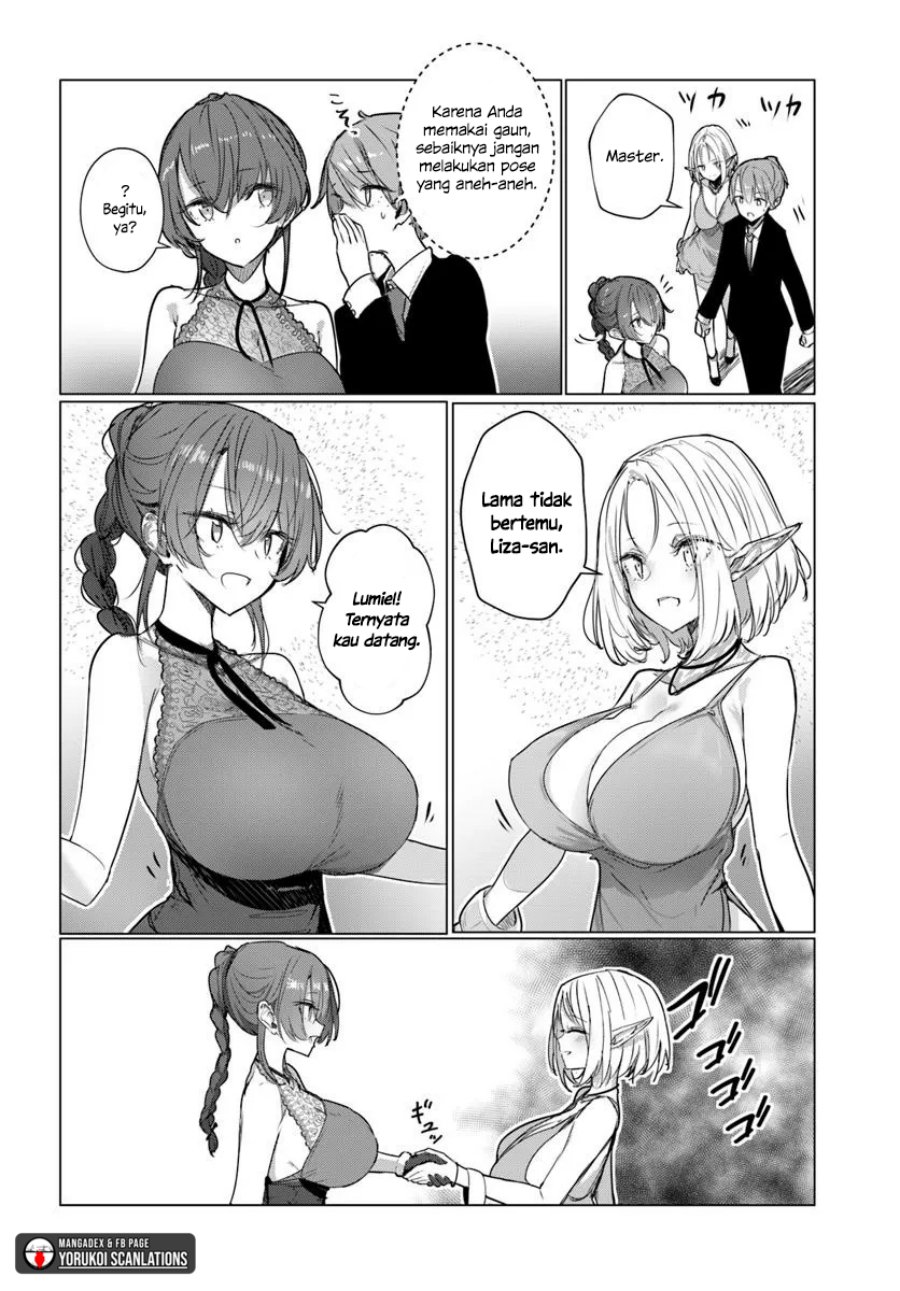 Doukyo Shiteiru Kensei no Onna Shishou ga Kawaisugite Mainichi Shiawase Desu Chapter 08 Gambar 10