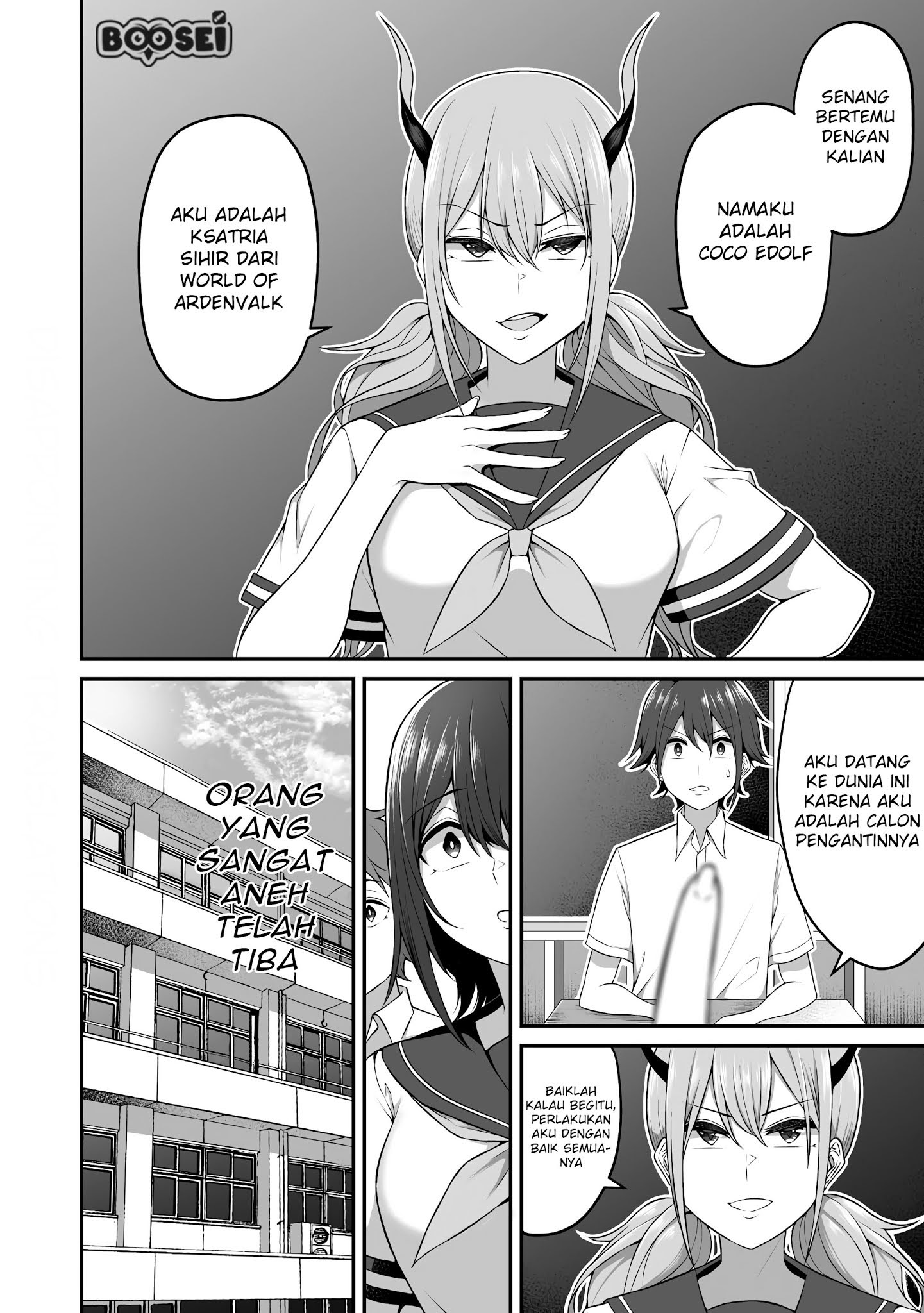Douyara Boku no Hanayome wa Onna Kishidan na you de. Chapter 04 Gambar 3