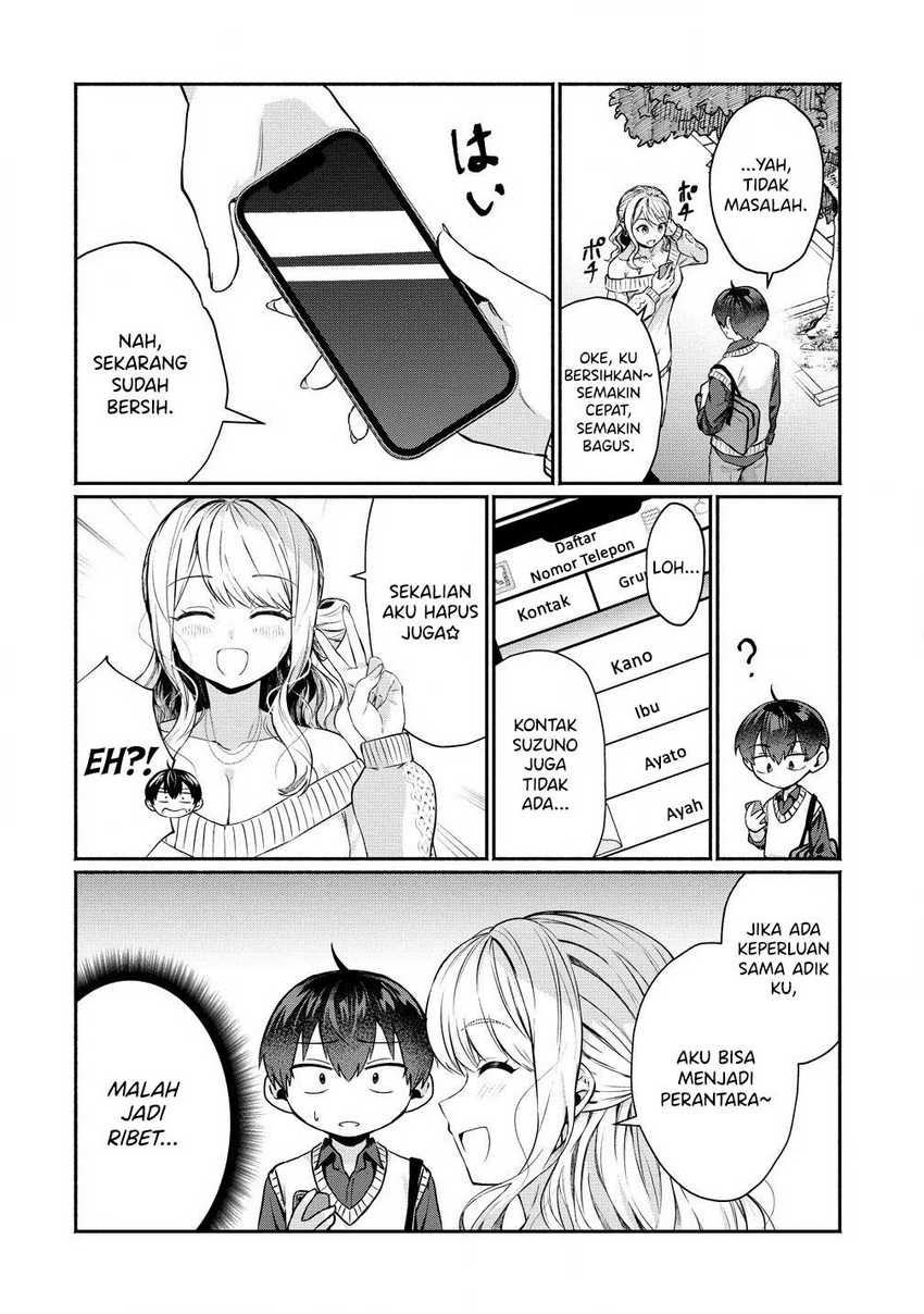 Douyara Ore wa Imadoki Gal na Toshiue Osananajimi kara Gekiomo Kanjou wo Mukerareteiru Rashii Chapter 02.1 Gambar 5