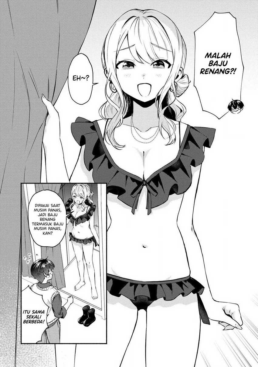 Douyara Ore wa Imadoki Gal na Toshiue Osananajimi kara Gekiomo Kanjou wo Mukerareteiru Rashii Chapter 02.1 Gambar 9