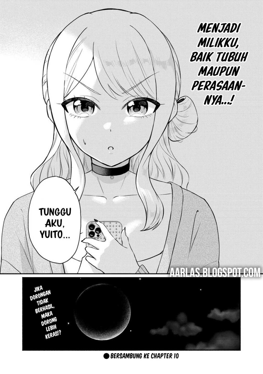 Douyara Ore wa Imadoki Gal na Toshiue Osananajimi kara Gekiomo Kanjou wo Mukerareteiru Rashii Chapter 09 Gambar 21