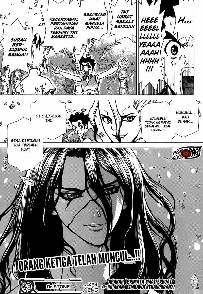 Dr. Stone Chapter 03 Gambar 21