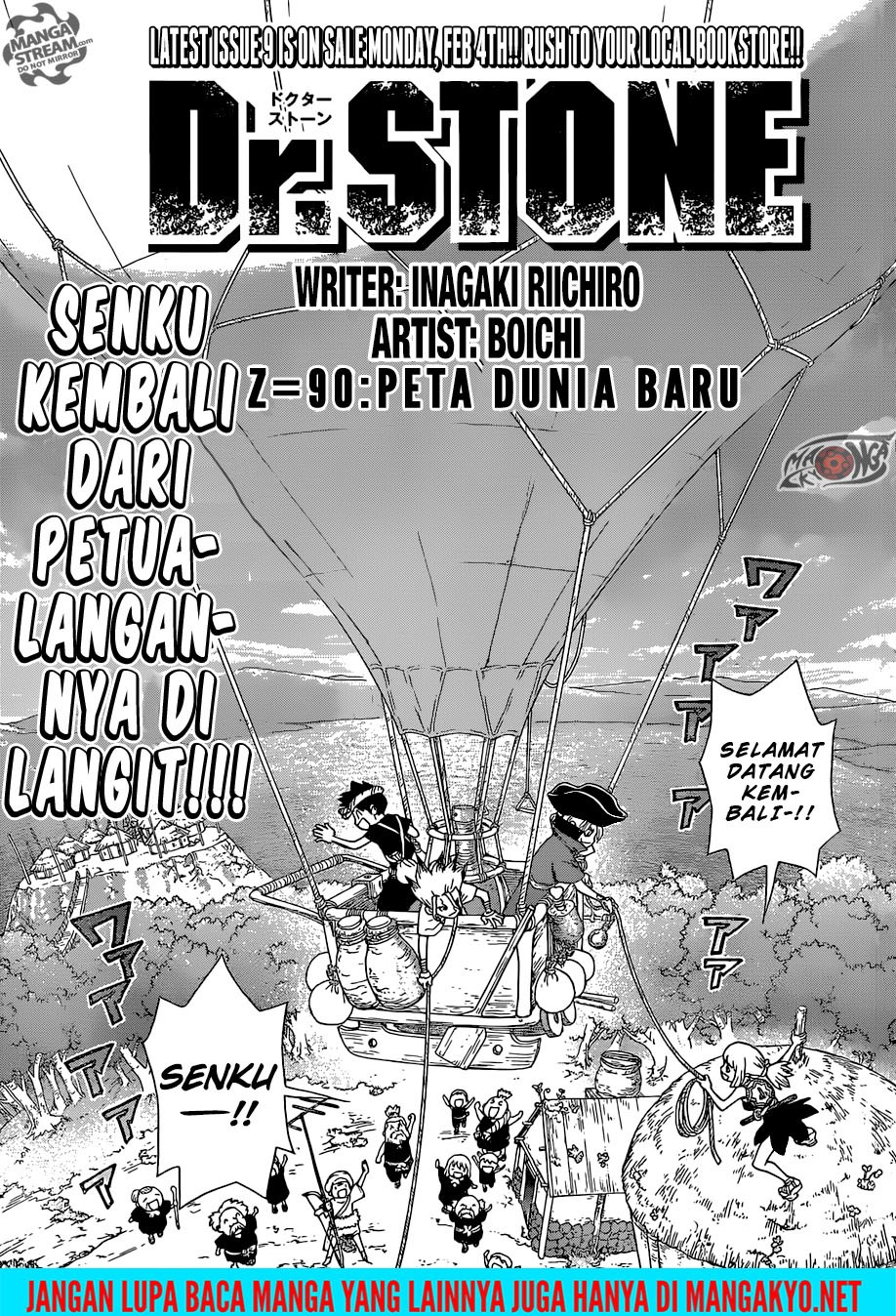 Dr. Stone Chapter 90 Gambar 1
