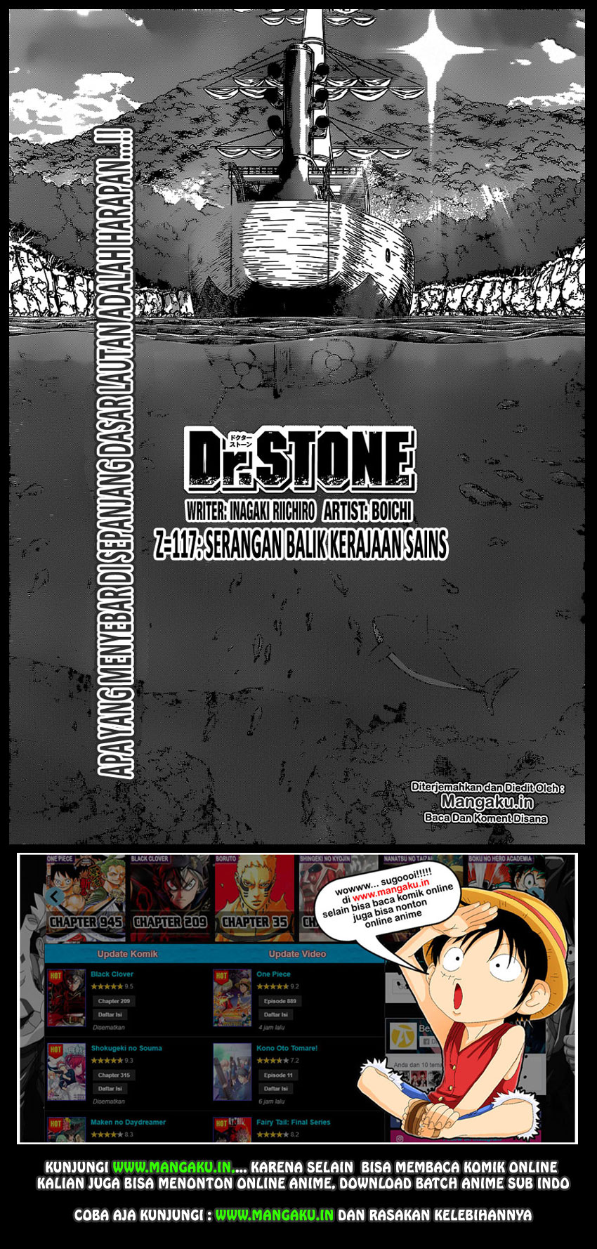 Dr. Stone Chapter 117 Gambar 2