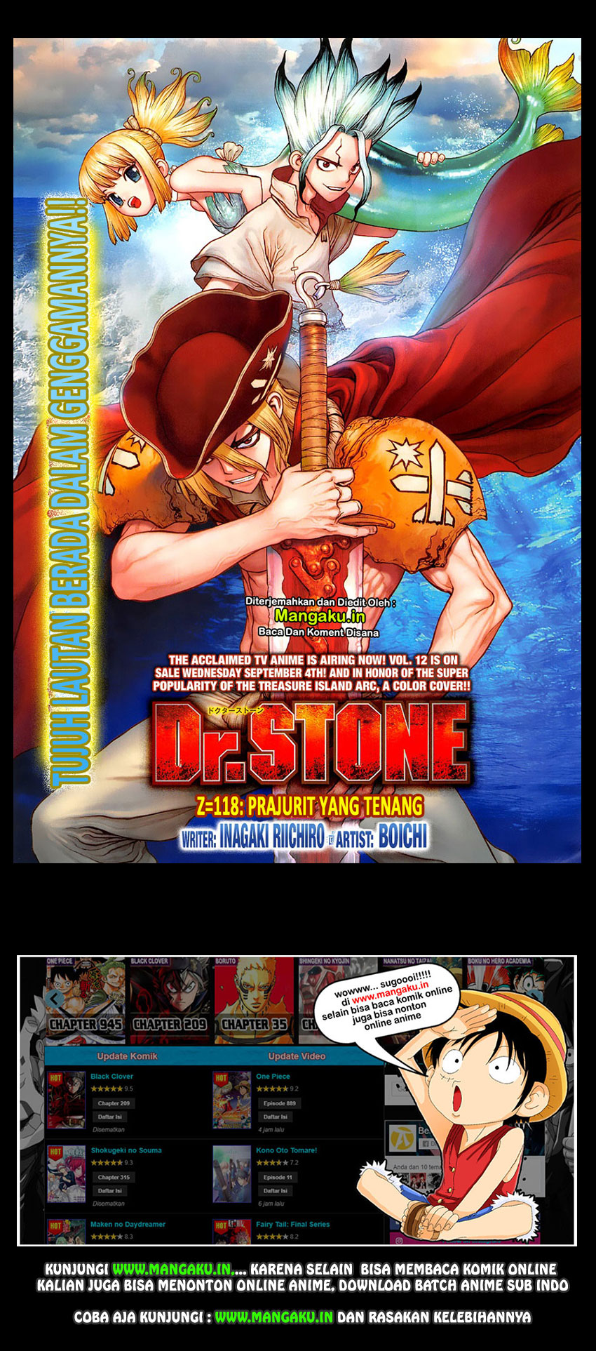 Dr. Stone Chapter 118 Gambar 2