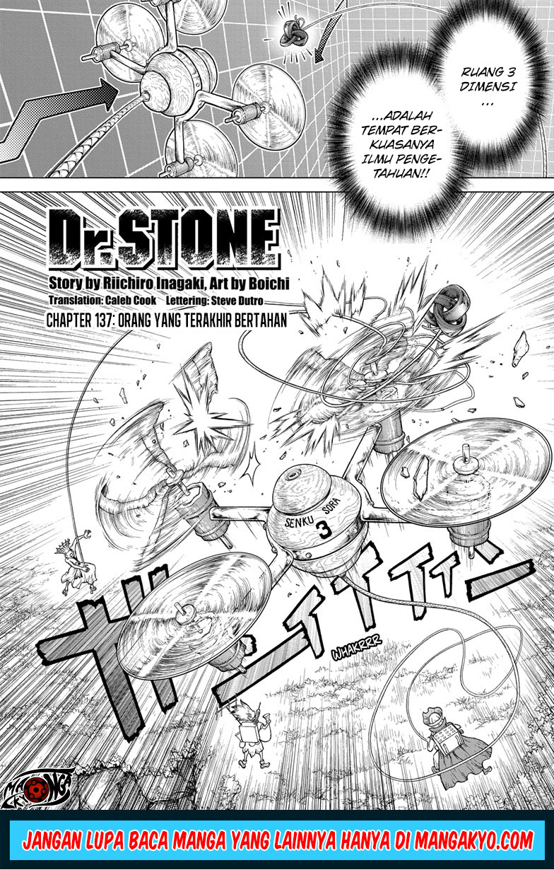 Dr. Stone Chapter 137 Gambar 1
