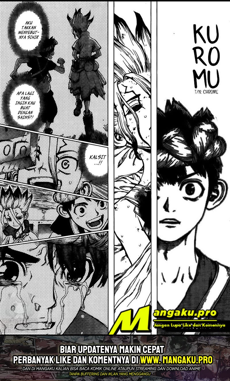 Dr. Stone Chapter 160 Gambar 16