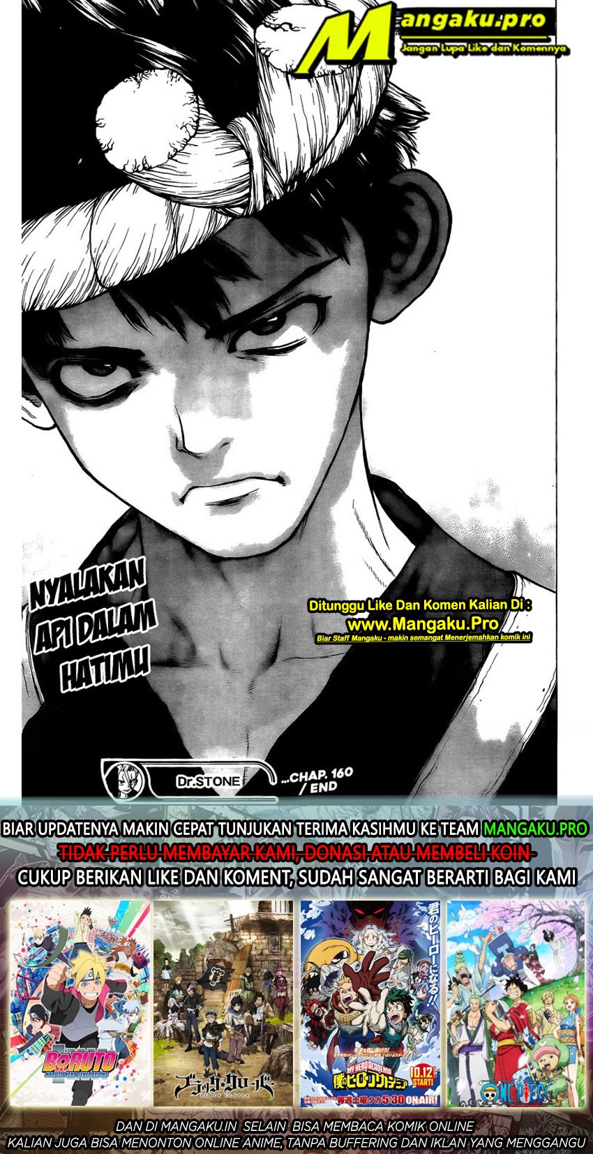 Dr. Stone Chapter 160 Gambar 18
