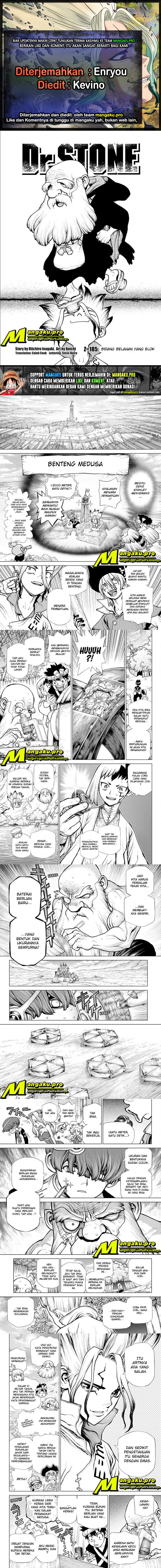 Dr. Stone Chapter 185 Gambar 1