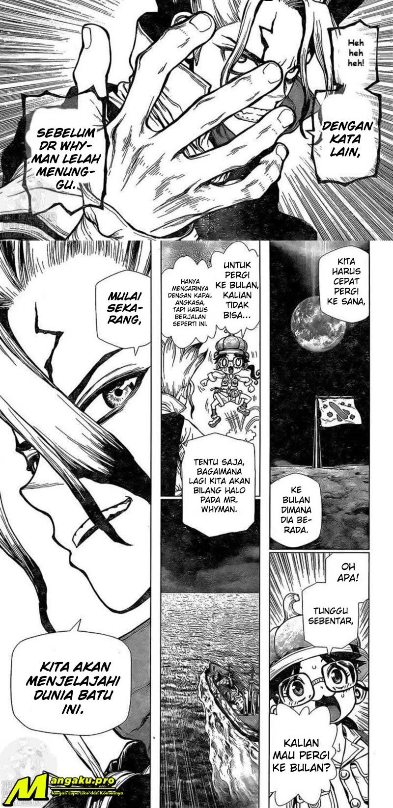 Dr. Stone Chapter 201 Gambar 9