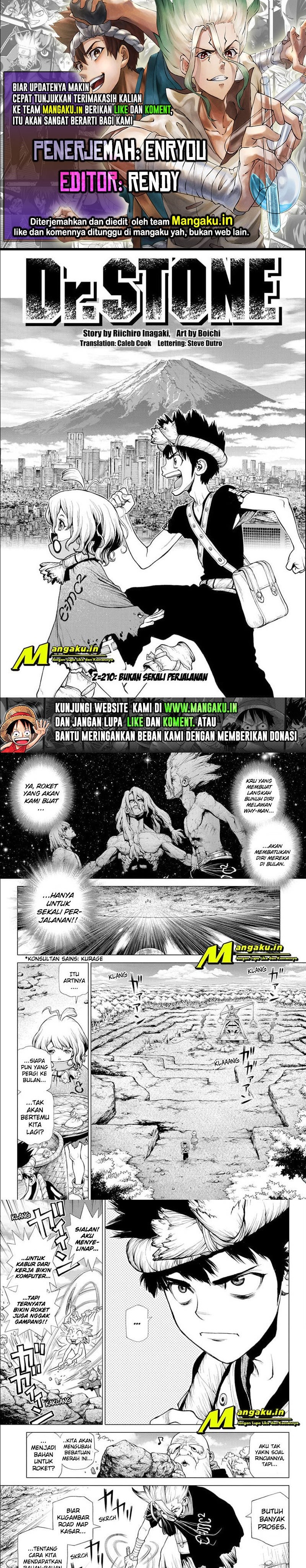 Dr. Stone Chapter 210 Gambar 1