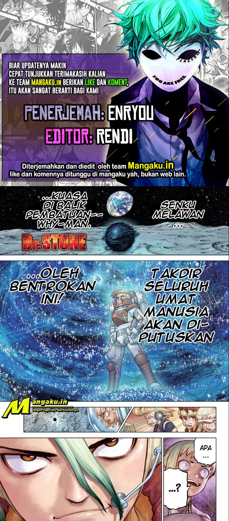 Dr. Stone Chapter 231 Gambar 1