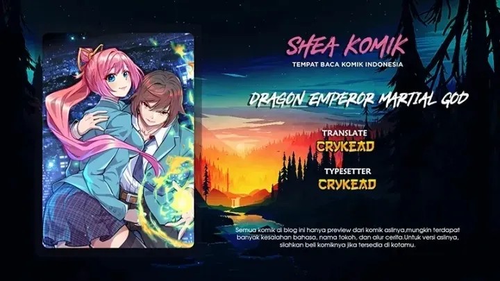 Dragon Emperor Martial God Chapter 24 Gambar 1
