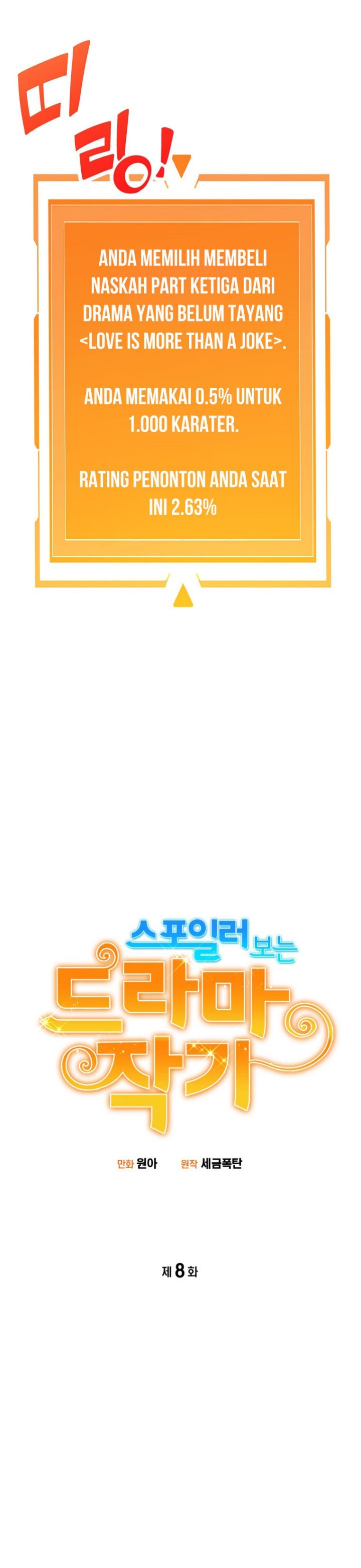 Drama Writer Who Reads Spoilers Chapter 08 Gambar 8