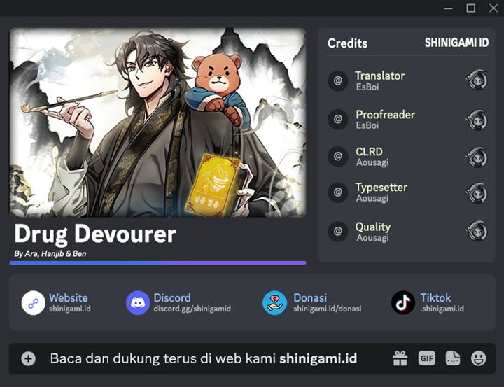 Drug Devourer Chapter 32 Gambar 1