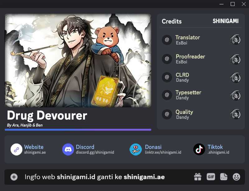Drug Devourer Chapter 49 Gambar 1