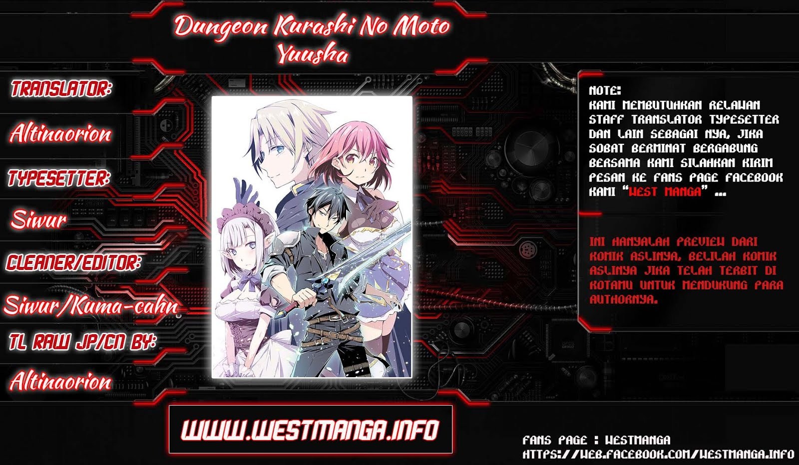 Dungeon Kurashi no Moto Yuusha Chapter 01 Gambar 2