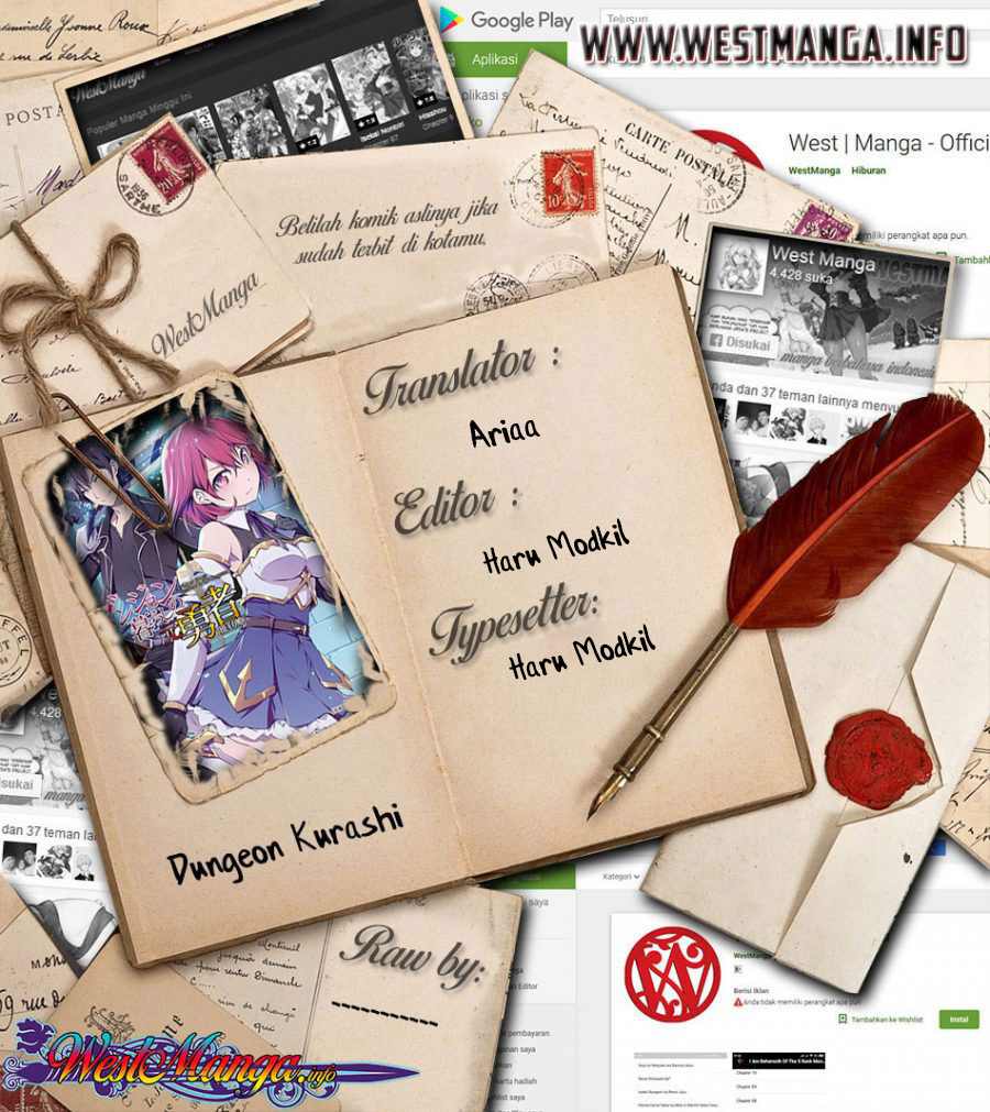 Dungeon Kurashi no Moto Yuusha Chapter 24 Gambar 1