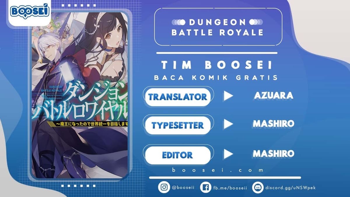 Dungeon Battle Royale ~Maou ni Nattanode Sekai Touitsu wo Mezashimasu~ Chapter 01 Gambar 1