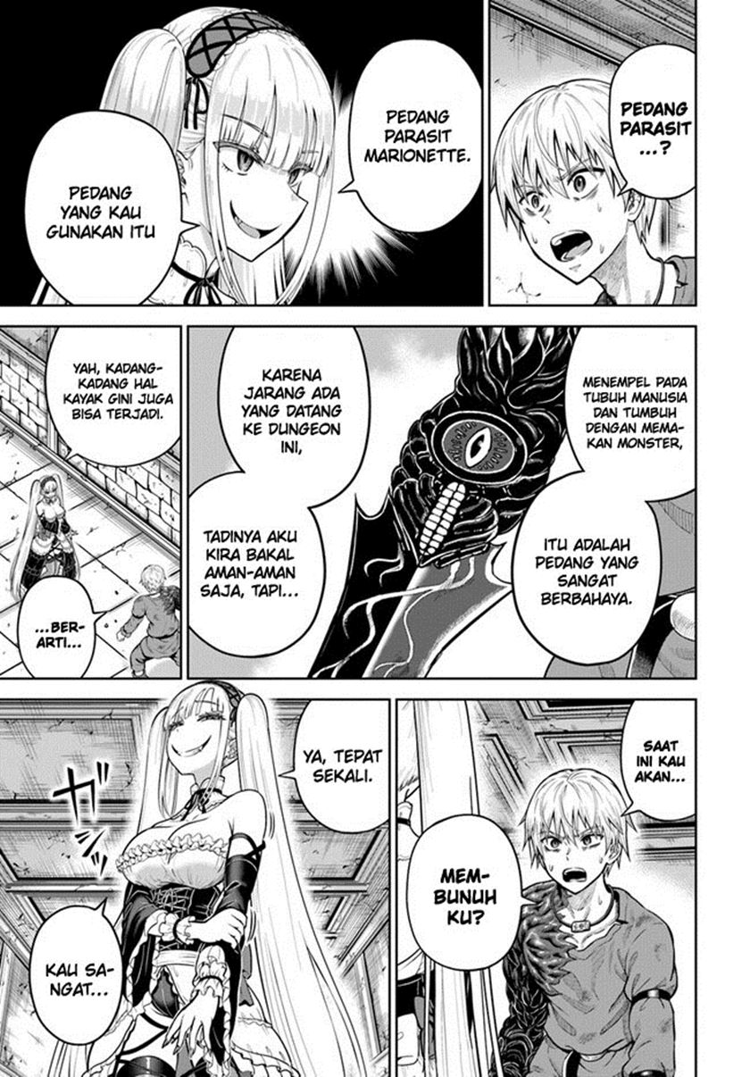 Dungeon ni Hisomu Yandere na Kanojo ni Ore wa Nando mo Korosareru Chapter 08 Gambar 4