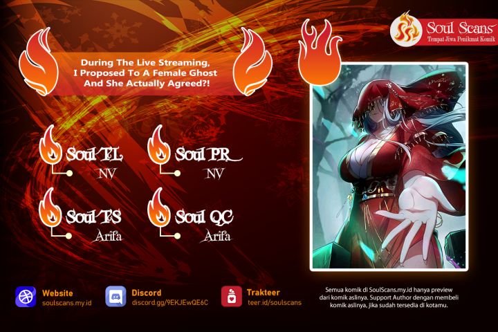 During The Live Streaming, I Proposed To A Female Ghost Chapter 32 Gambar 1