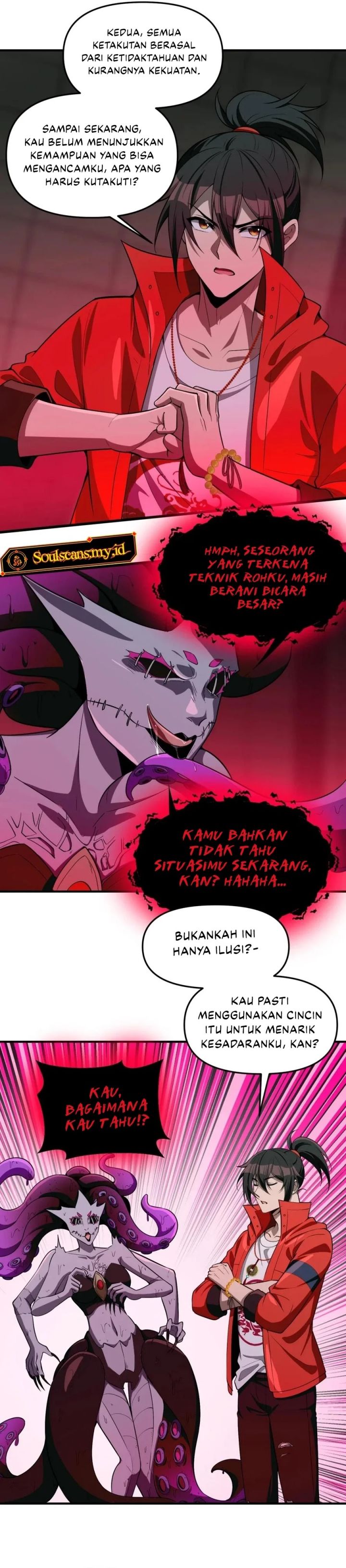 During The Live Streaming, I Proposed To A Female Ghost Chapter 32 Gambar 9