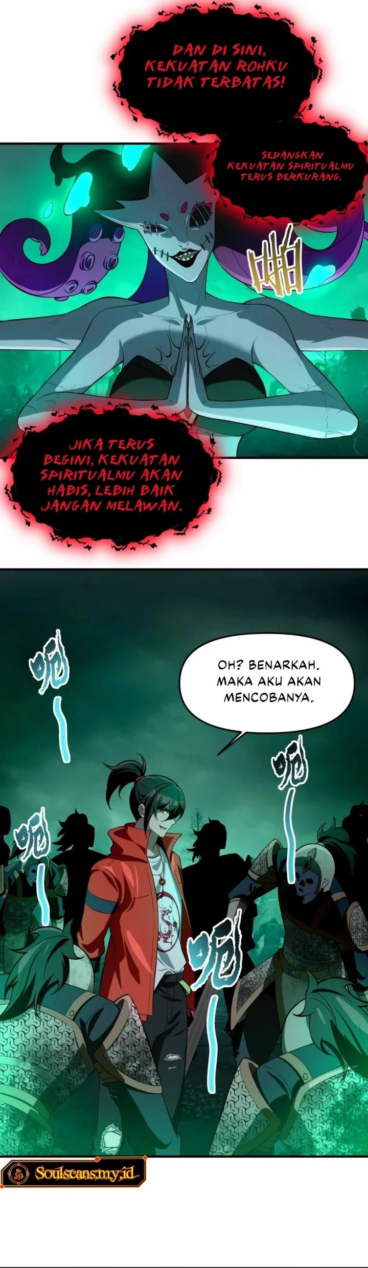 During The Live Streaming, I Proposed To A Female Ghost Chapter 32 Gambar 17