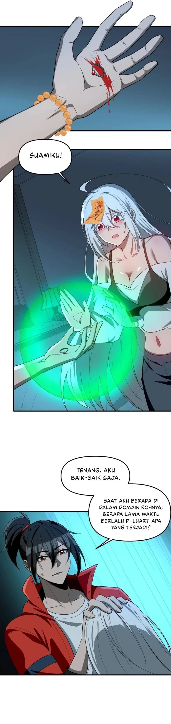 During The Live Streaming, I Proposed To A Female Ghost Chapter 32 Gambar 27