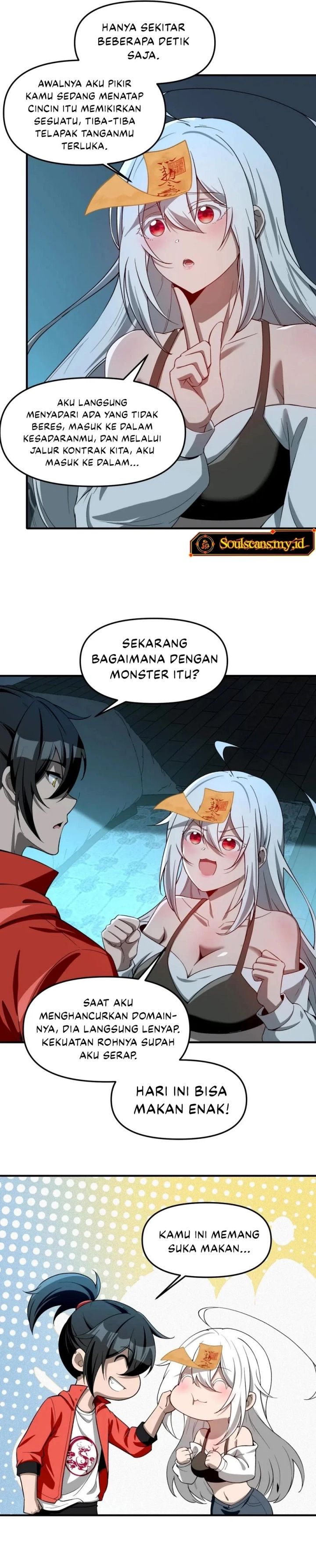 During The Live Streaming, I Proposed To A Female Ghost Chapter 32 Gambar 28