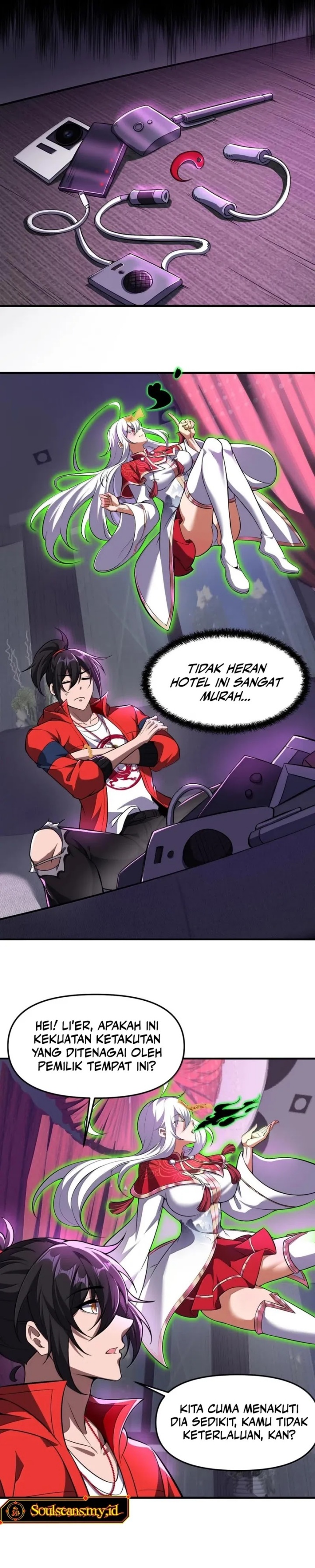During The Live Streaming, I Proposed To A Female Ghost Chapter 55 Gambar 7