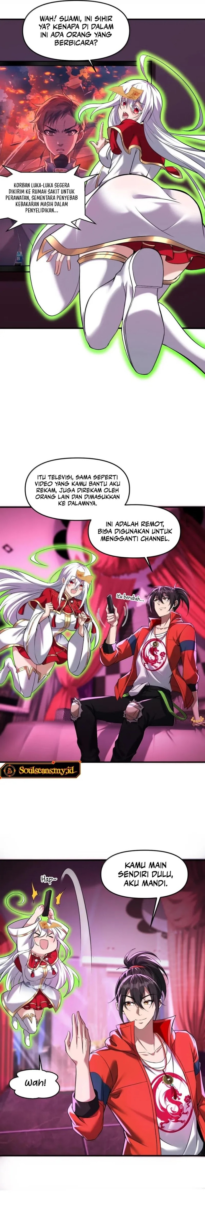 During The Live Streaming, I Proposed To A Female Ghost Chapter 55 Gambar 10