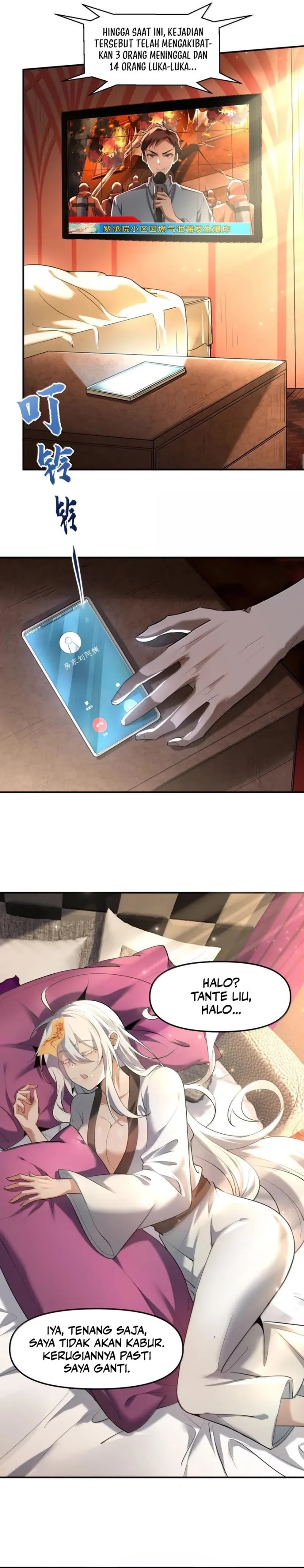 During The Live Streaming, I Proposed To A Female Ghost Chapter 55 Gambar 18